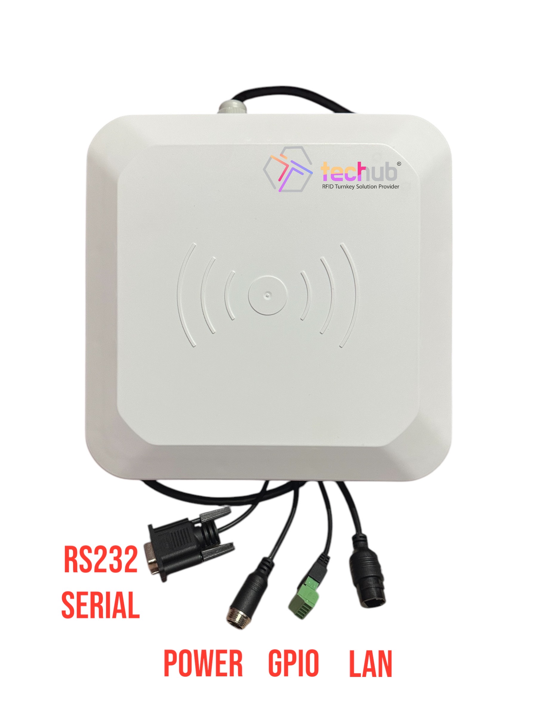 Uhf Rfid Reader Integrated Mid-range Tch-18 - Color: White