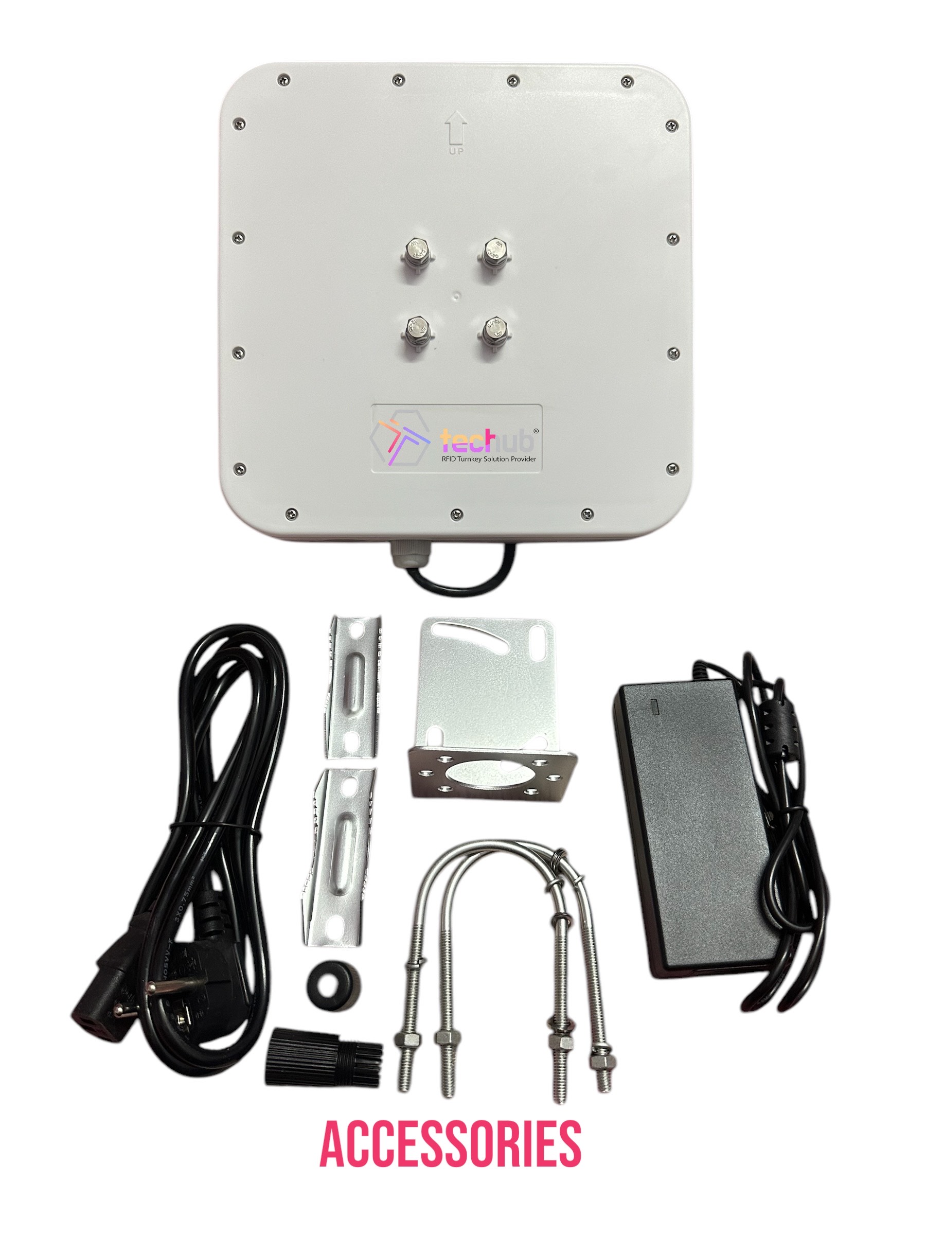Uhf Rfid Reader Integrated Mid-range Tch-18 - Color: White