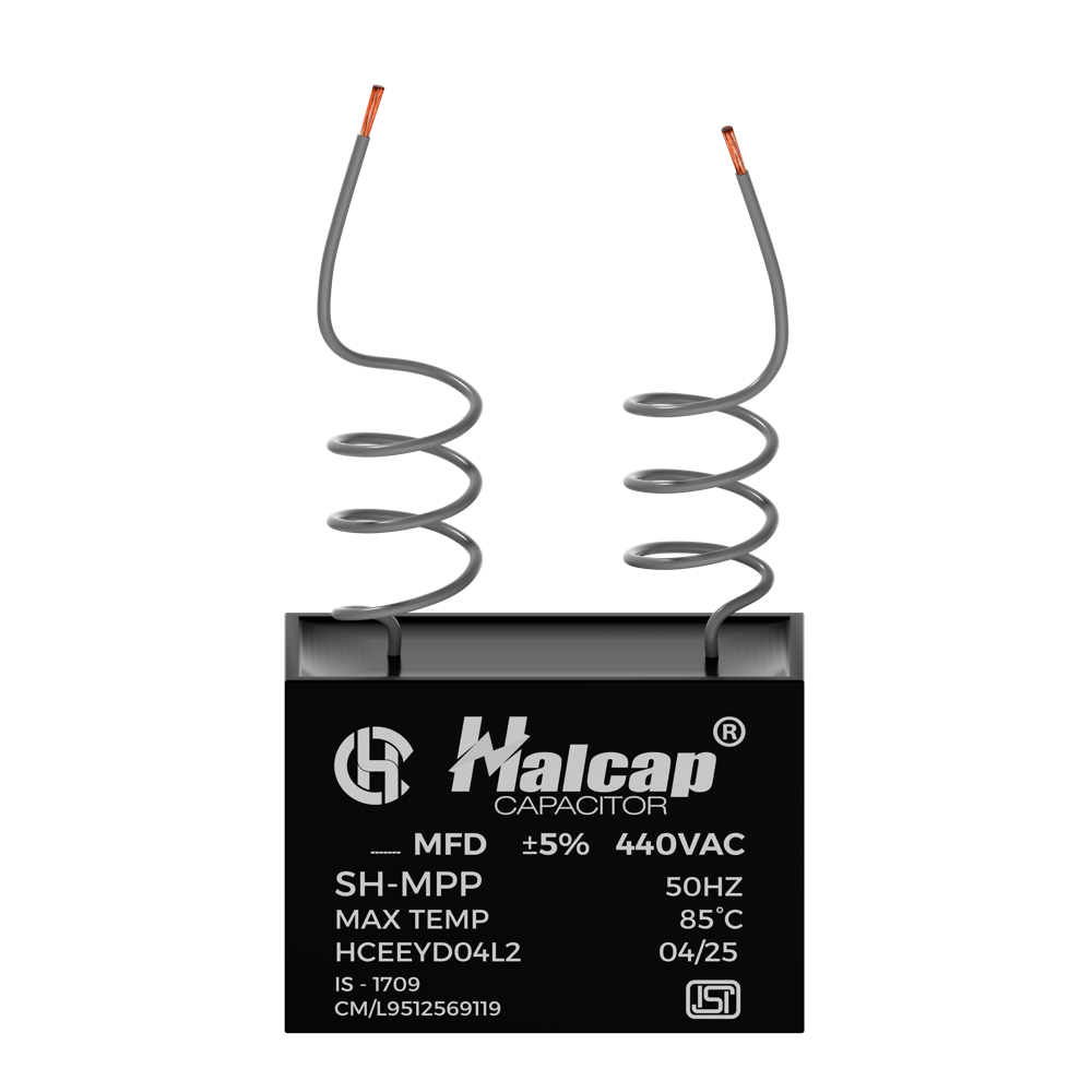 Square Type Fan Capacitor - Color: Different Available