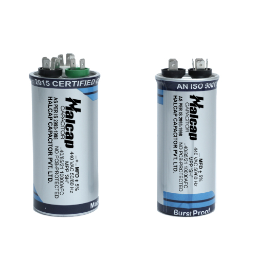 Single And Dual Air Conditioning Capacitor