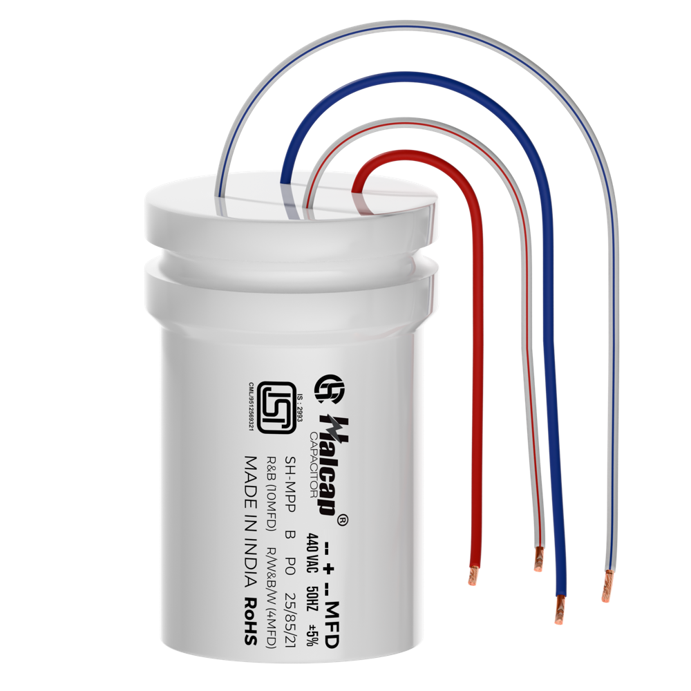Washing Machine Dual Capacitor - Application: General Purpose