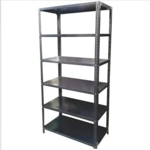 Slotted Angle Racks - Multi-purpose Industrial Storage Solution , Versatile Design For Warehouse, Kitchen, And Bathroom Use