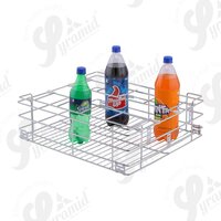 Stainless Steel Bottle Kitchen Basket