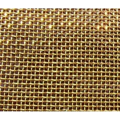 Brass Wire For Mesh - Color: Golden