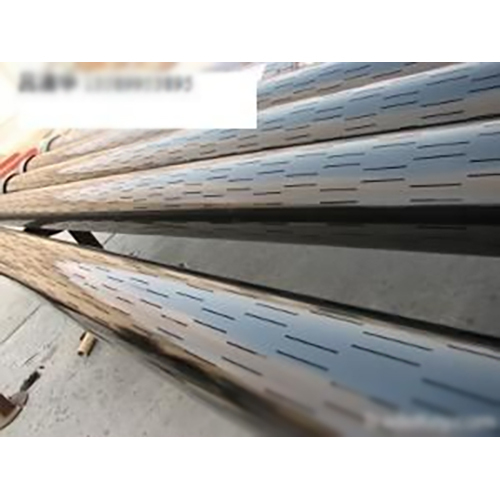 Oil Well Slotted Casing Pipe - Color: Grey