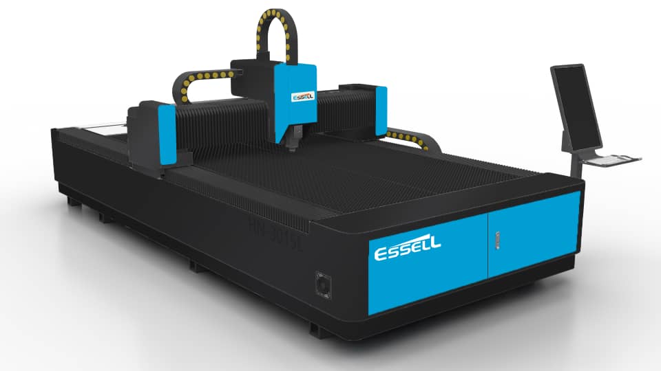 Industrial Fiber Laser Metal Cutting Machine, Model Name/Number: ESS LC ST 3015