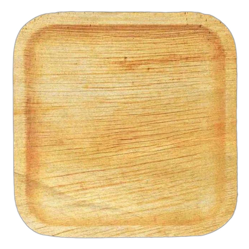 8 Inch Square Areca Leaf Plate