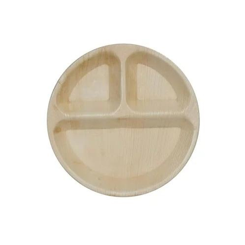 Round Compartment Plate