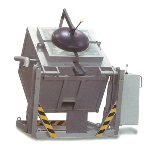 Crucible Furnace - High-Temperature Industrial Furnace | Versatile Sizes, Sturdy Grey Build, Extended Warranty