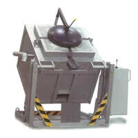 Crucible Furnace - High-temperature Industrial Furnace | Versatile Sizes, Sturdy Grey Build, Extended Warranty