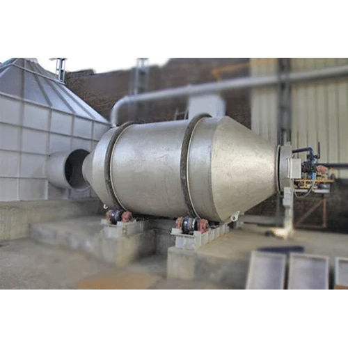 Lead Melting Rotary Furnace - High-Quality Metal Construction, Various Sizes Available, Sleek Silver Design | Efficient Industrial Lead Melting Solution