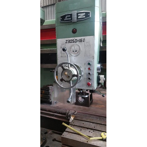 Jz Used Radial Drill Machine - Mild Steel, 1300mm To 1600mm Table Size | Semi-automatic, Normal Cnc Capabilities, Electric Powered, User-friendly