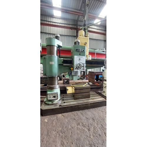 Jz Used Radial Drill Machine - Mild Steel, 1300mm To 1600mm Table Size | Semi-automatic, Normal Cnc Capabilities, Electric Powered, User-friendly
