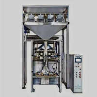 Seed Packaging Machine - Stainless Steel 202, 50 Pcs/min Capacity, White & Silver Design , Frequency Speed Control System, 600 Kg Weight