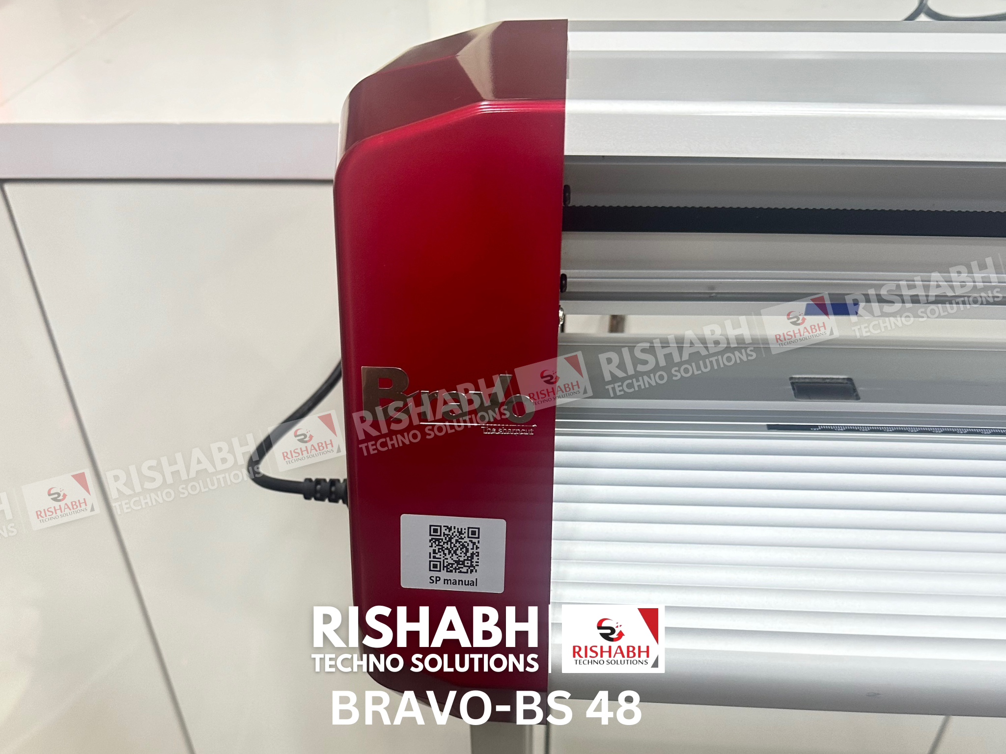 Bravo Bs-48 Cutting Plotter - Max Cutting Width 390mm, +/-0.01mm Precision, Auto Contour Cut Camera, Usb/wifi Connectivity, Laser Engraving Option