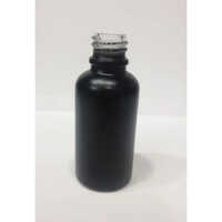 30ml Black Glass Bottle - Amber Dropper Bottle | Round Shape, 30 Ml Capacity, Ideal For Beverage Application