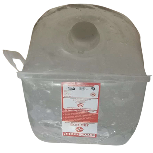 Ecg Gel 5 Kg Cubetainer - Use: Hospital