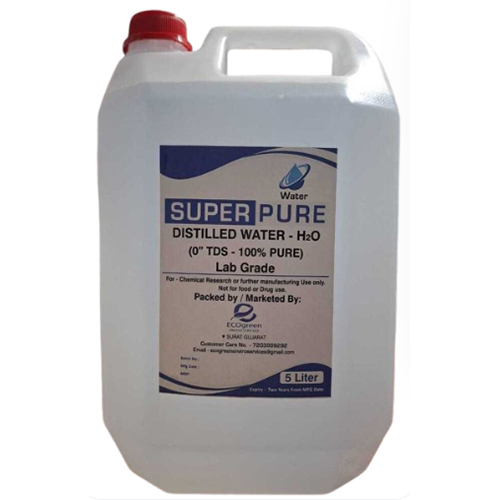 Distilled Water 5 Ltr - Color: Transparent