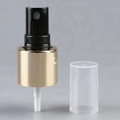 24mm Black Golden Fine Mist Spray Pump