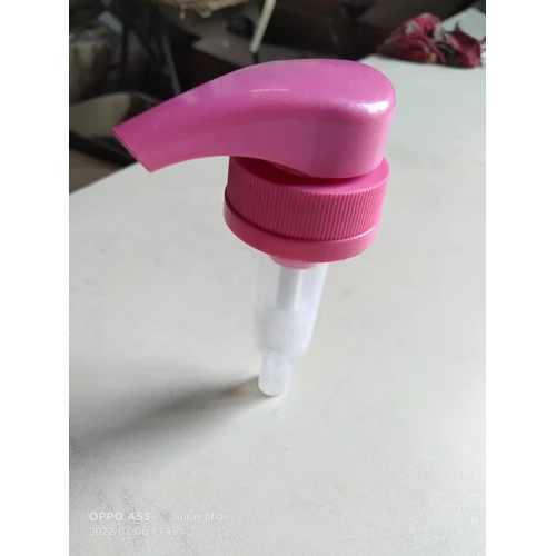 32 mm Lotion Pump - Plastic, 4cc Discharge , Colors: Red, Green, Blue, Pink, Black | Professional Use, Screw Lock Cap