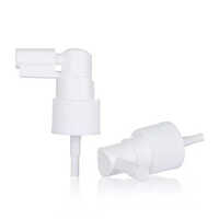 Micro Nozzle Sprayer - Pp Material, 20mm Size, Milky White Color | Pharma And Cosmetics Use, 0.2cc Flow Rate
