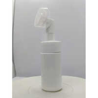 Silicone Brush Foaming Pump - Plastic, 15 Mm Neck Size, 50ml Capacity | Color: White, Pack Type: Box, Ideal For Foaming Applications