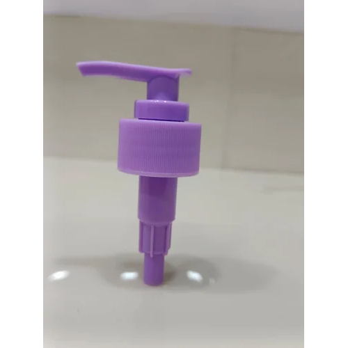 Hdpe 24 Mm Right Left Lock Lotion Pump - Color: Purple