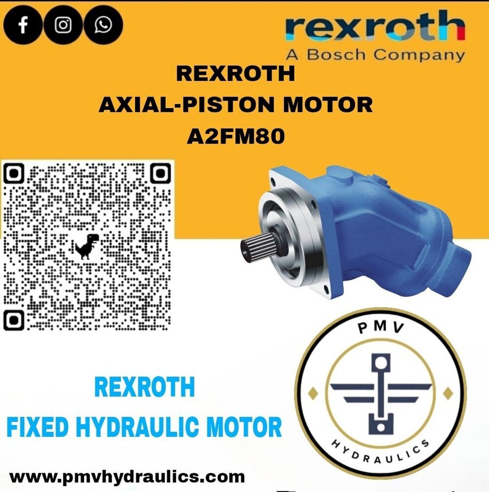 REXROTH AXIAL-PISTON MOTOR A2FM80