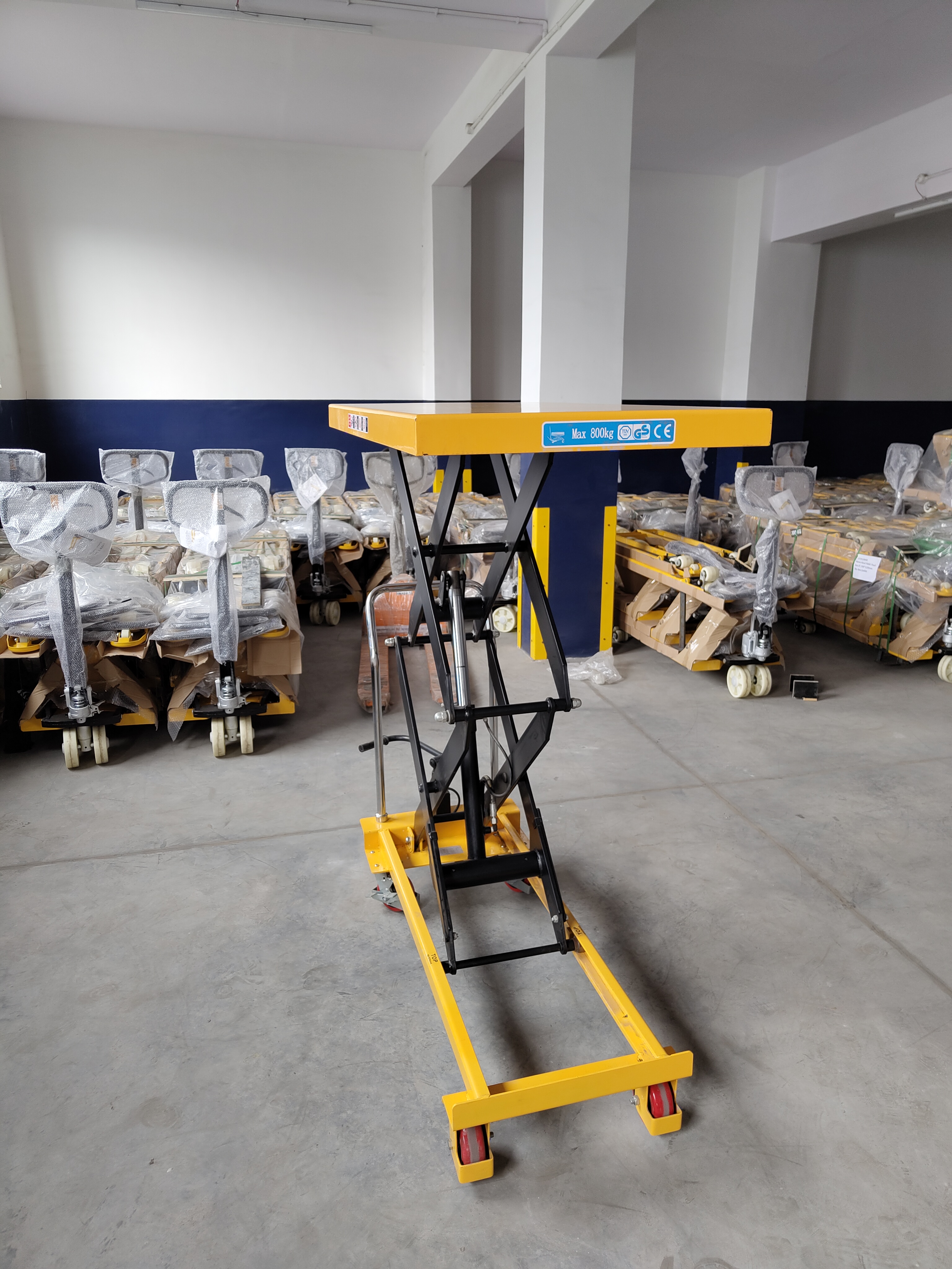 Double Scissor Lift Table