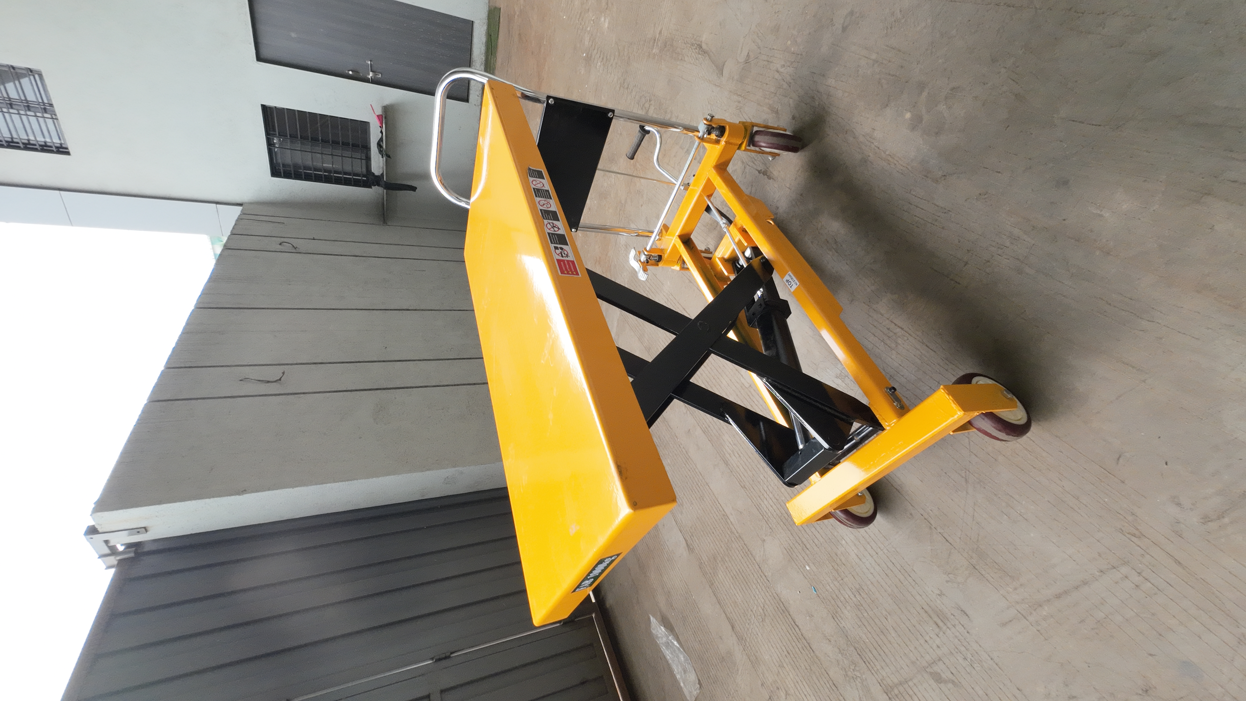 Single Scissor Lift Table