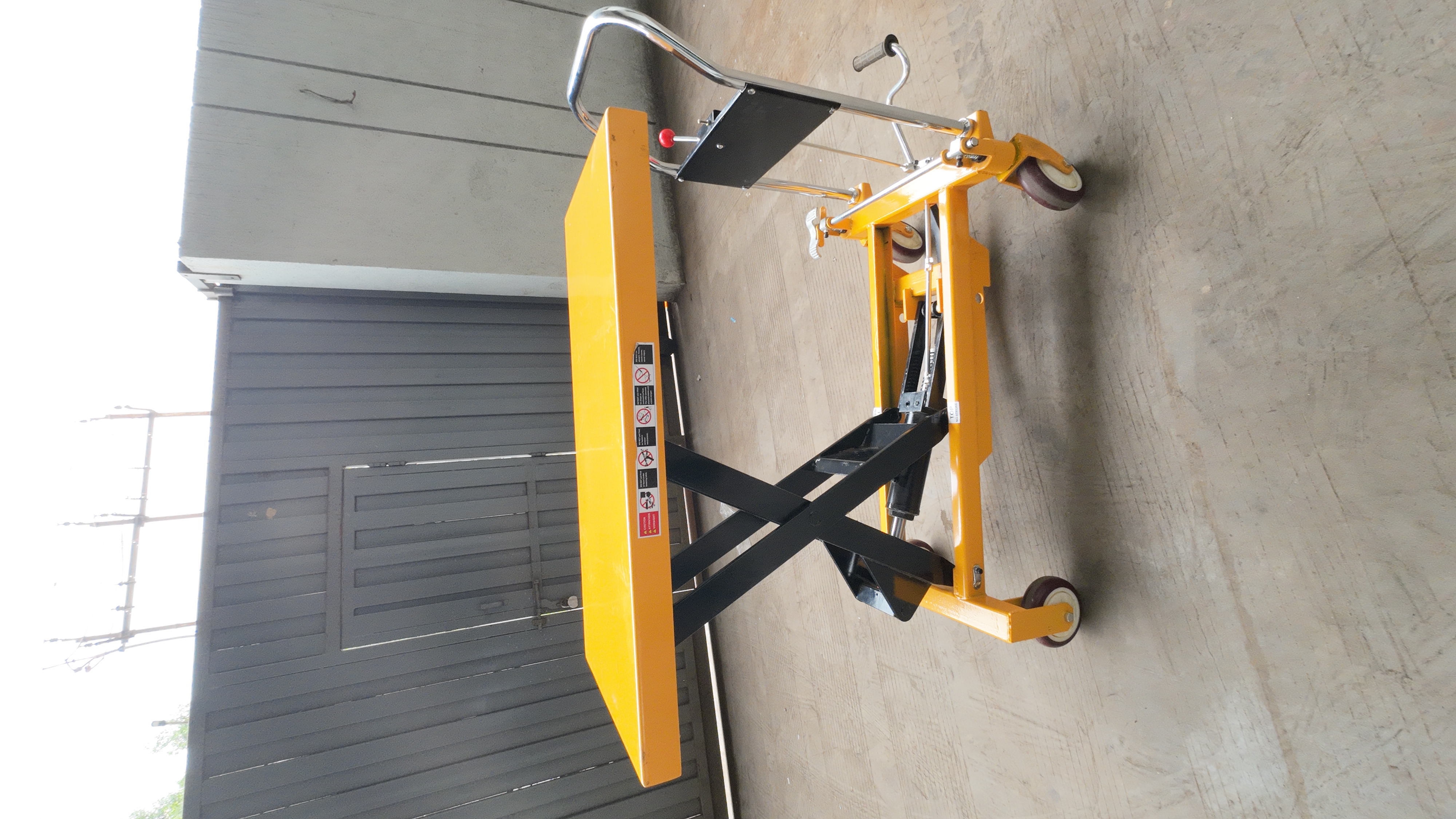 Single Scissor Lift Table