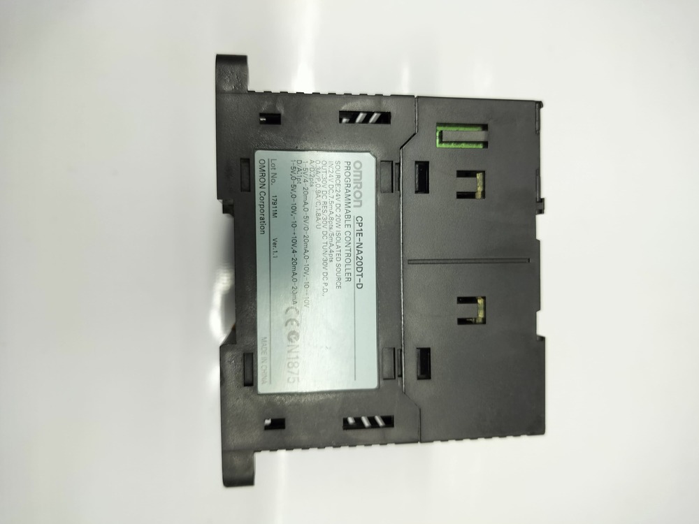 Omron Cp1e-na20dt-d Plc Cpu Unit
