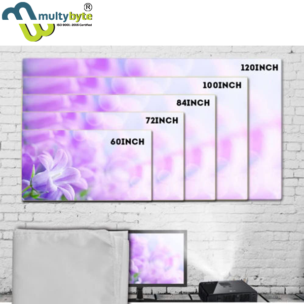4X6 Ft. Map And Calendar Type Projection Screen