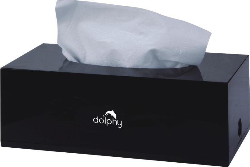 Tissue Box - Color: Black