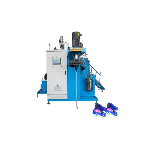 PU Elastomer Casting Machine Polyurethane Dispensing Machine For Universal Wheel