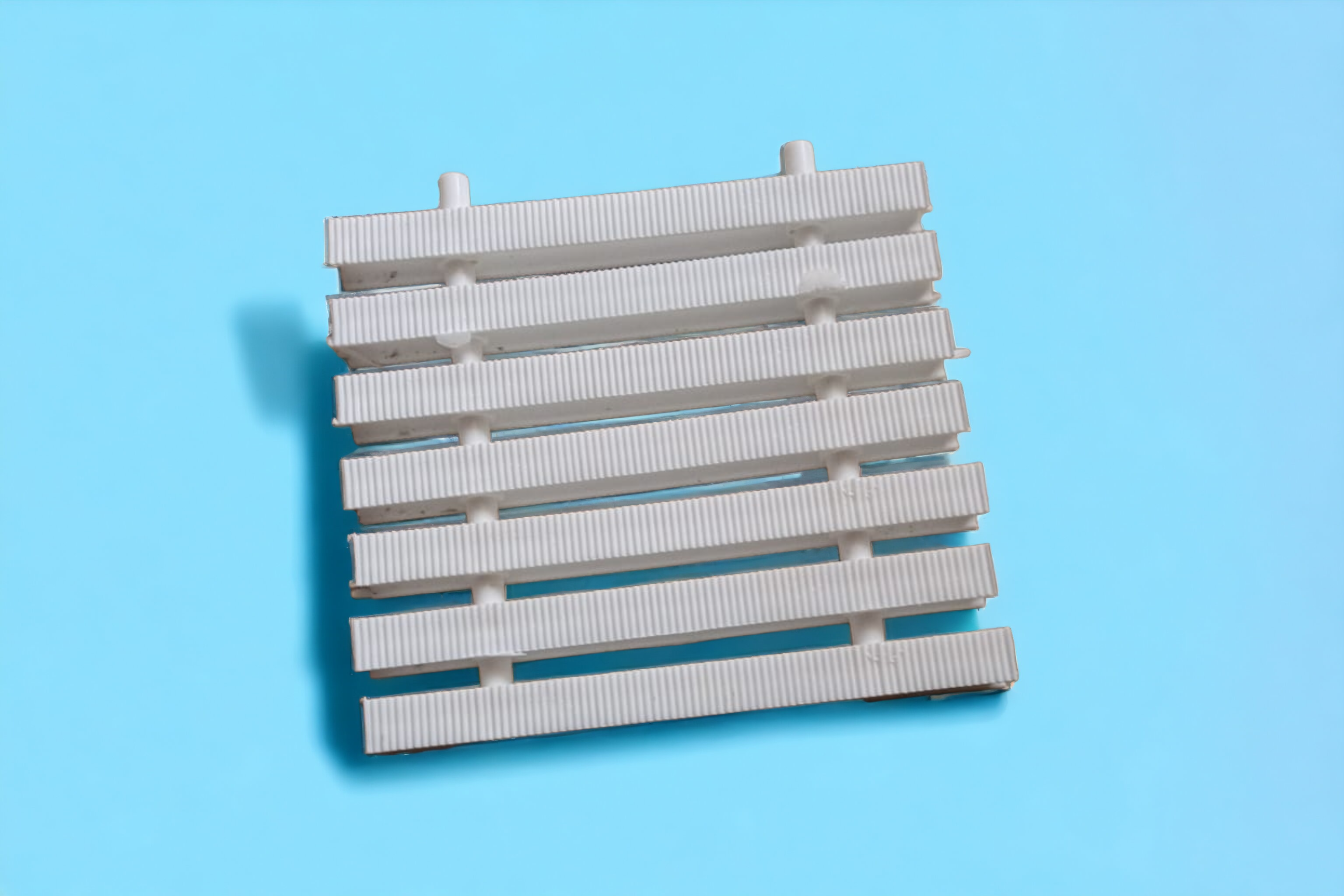 Swimming Pool Overflow Grating Two Lock - Color: White