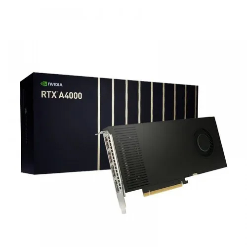 Nvidia Quadro Rtx A4000 16Gb Gddr6 Graphic Card - Color: Black