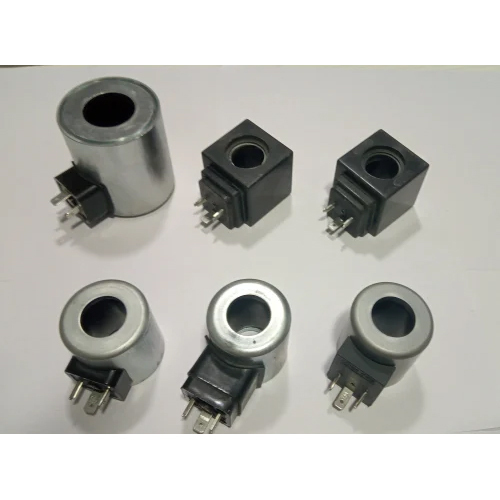 Rexroth Solenoid Coils - Color: Silver