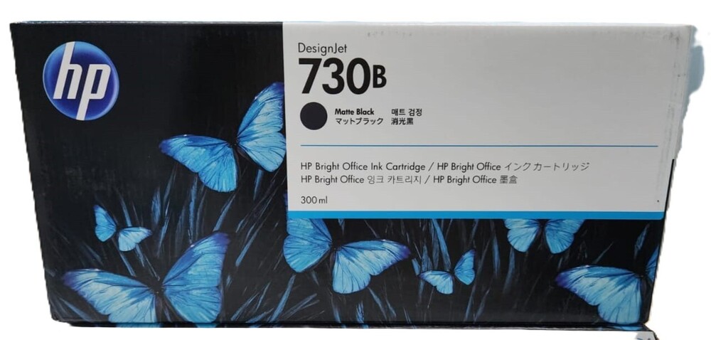 HP 730B 300-ml Matte Black Ink Cartridge