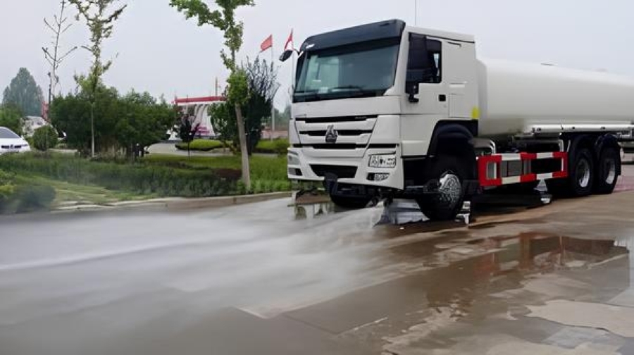Water Sprinkler Vehicle - Length: 180 Inch (In)