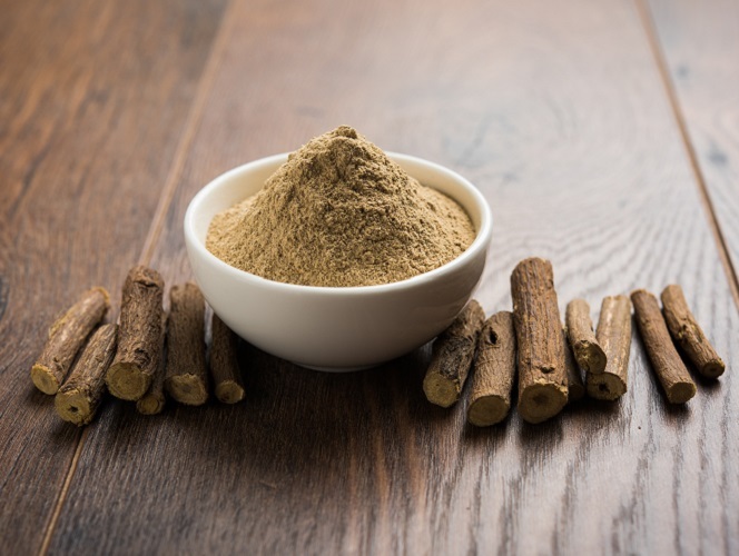 Mulethi Powder (Licorice Root) Yashtimadhu