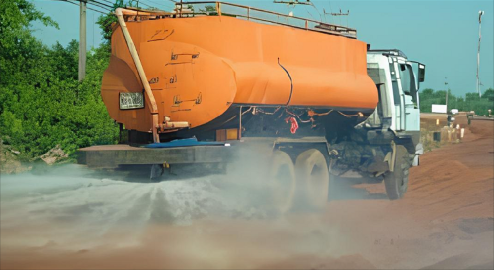 Water Sprinkler Vehicle - Length: 180 Inch (In)