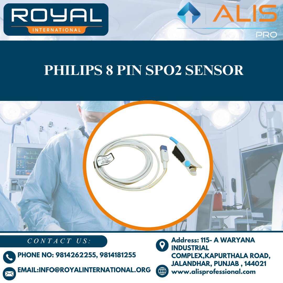  Philips 8 Pin Spo2 Sensor