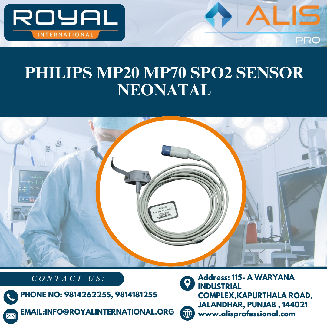Philips Mp20 Mp70 Spo2 Sensor Neonatal