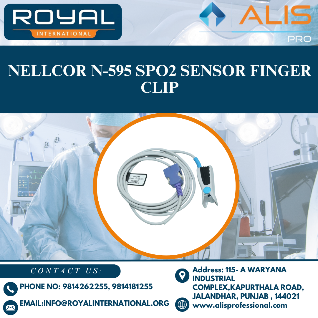 Nellcor N-595 Spo2 Sensor Finger Clip