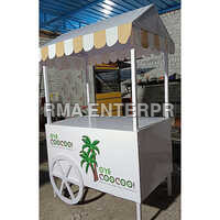 शादी के लिए नारियल का ठेला