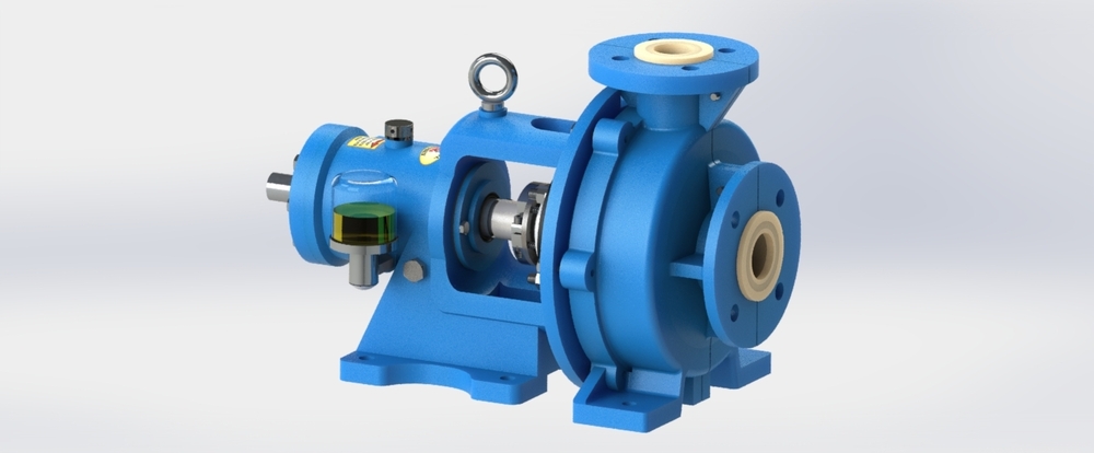 Acid Transfer Pumps - Pvdf Material Size Range 12mm To 100mm | High Flow Rate Up To 200 Mâ³/hr Dynamic Balanced Impeller Oil Lubricated Bearing Housing Suitable For Corrosive Liquids And High Temperatures
