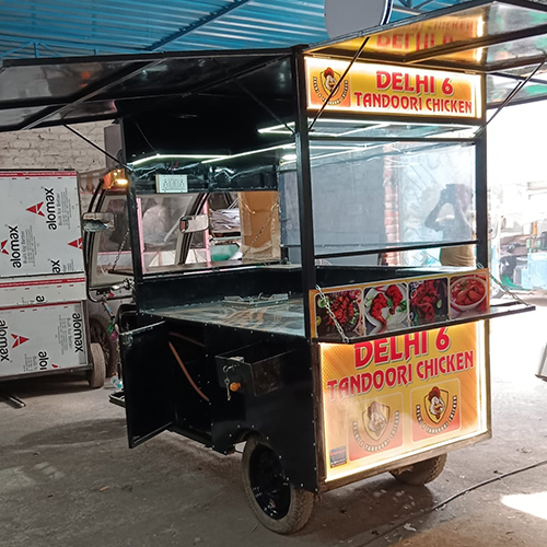 Electric Food Cart - Color: As Per Requirement