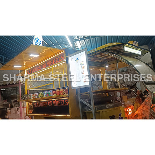 E-Rikshaw Food Cart - Color: As Per Requirement