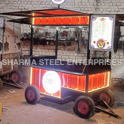 Bike Food Cart - Color: As Per Requirement